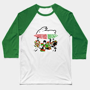 South Sydney Rabbitohs - RABBITOHS ROYALTY Baseball T-Shirt